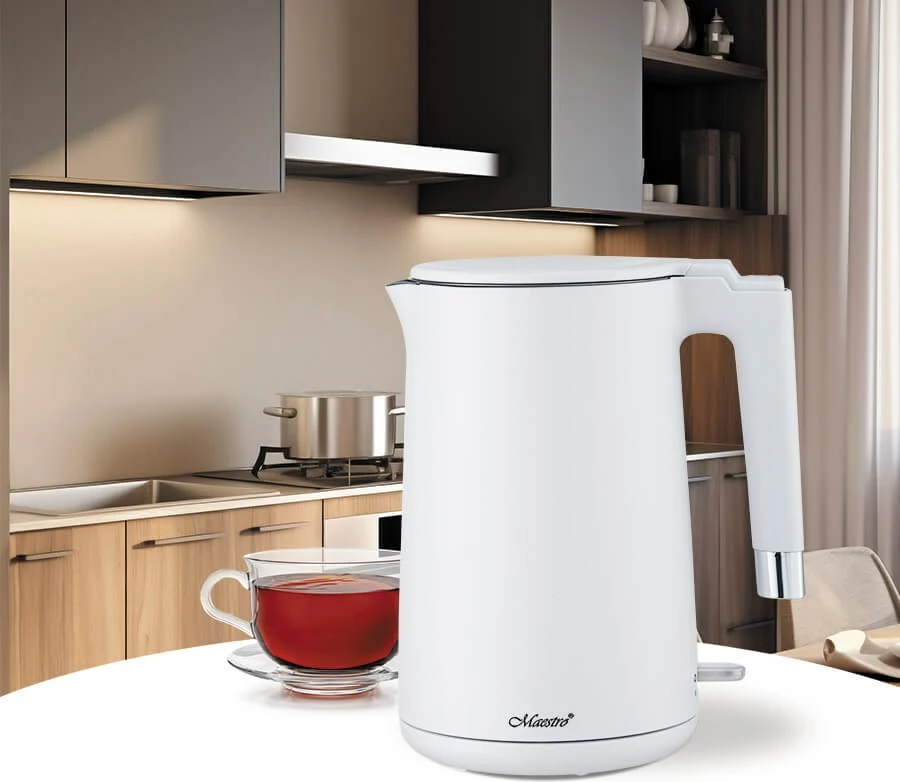 Električni čajnik Maestro MR-026, bel