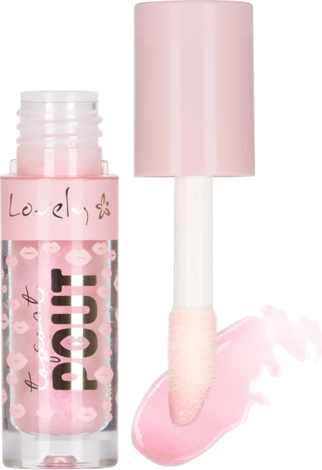 Gloss z učkom polnjenja Lovely Pout Lip Plumping Top Coat 02 za ženske, 3 g
