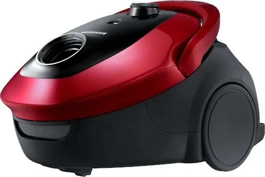 Cilindrični sesalnik Samsung VC07M25E0WR/GE, 2,5 L, brez vrečke, 750 W, rdeč/črn