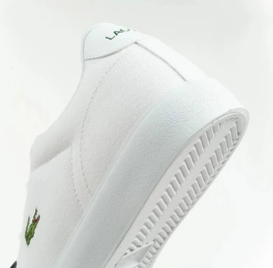Klasika, bele Lacoste moške čevlje