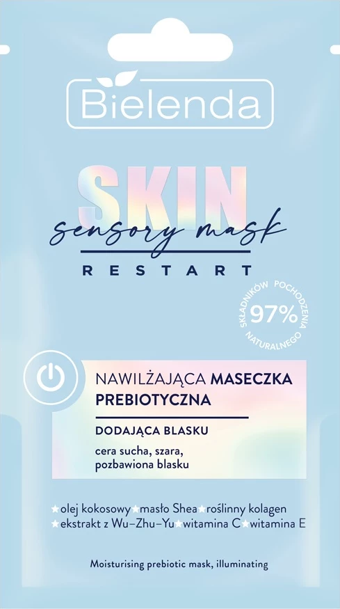 Maska za obraz za ženske Bielenda Skin Restart Sensory Mask 8g