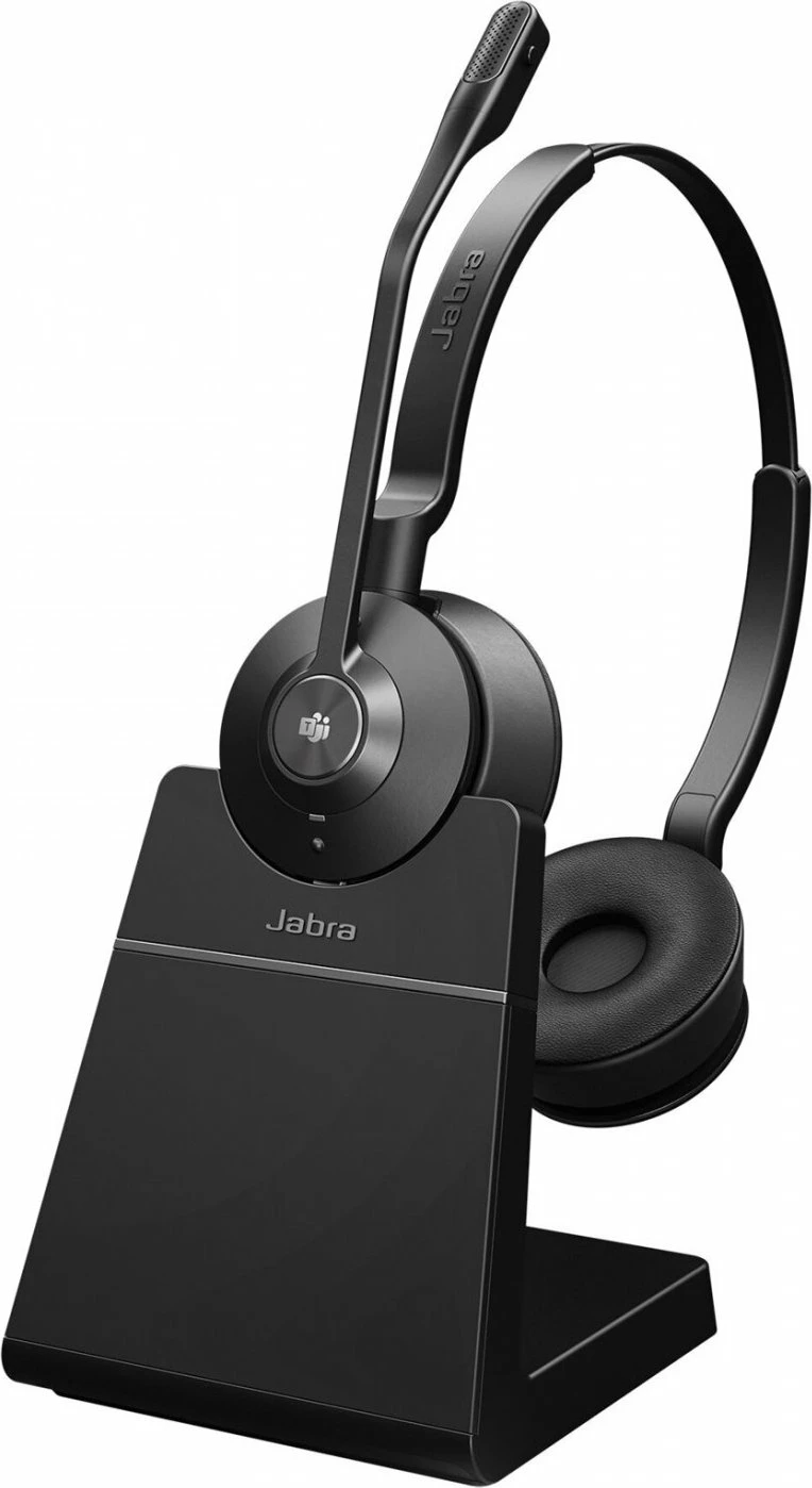 Brezžične stereo slušalke za pisarno in klicne centre Jabra Engage 55 SE, USB-C MS, 40 - 16000 Hz, črne