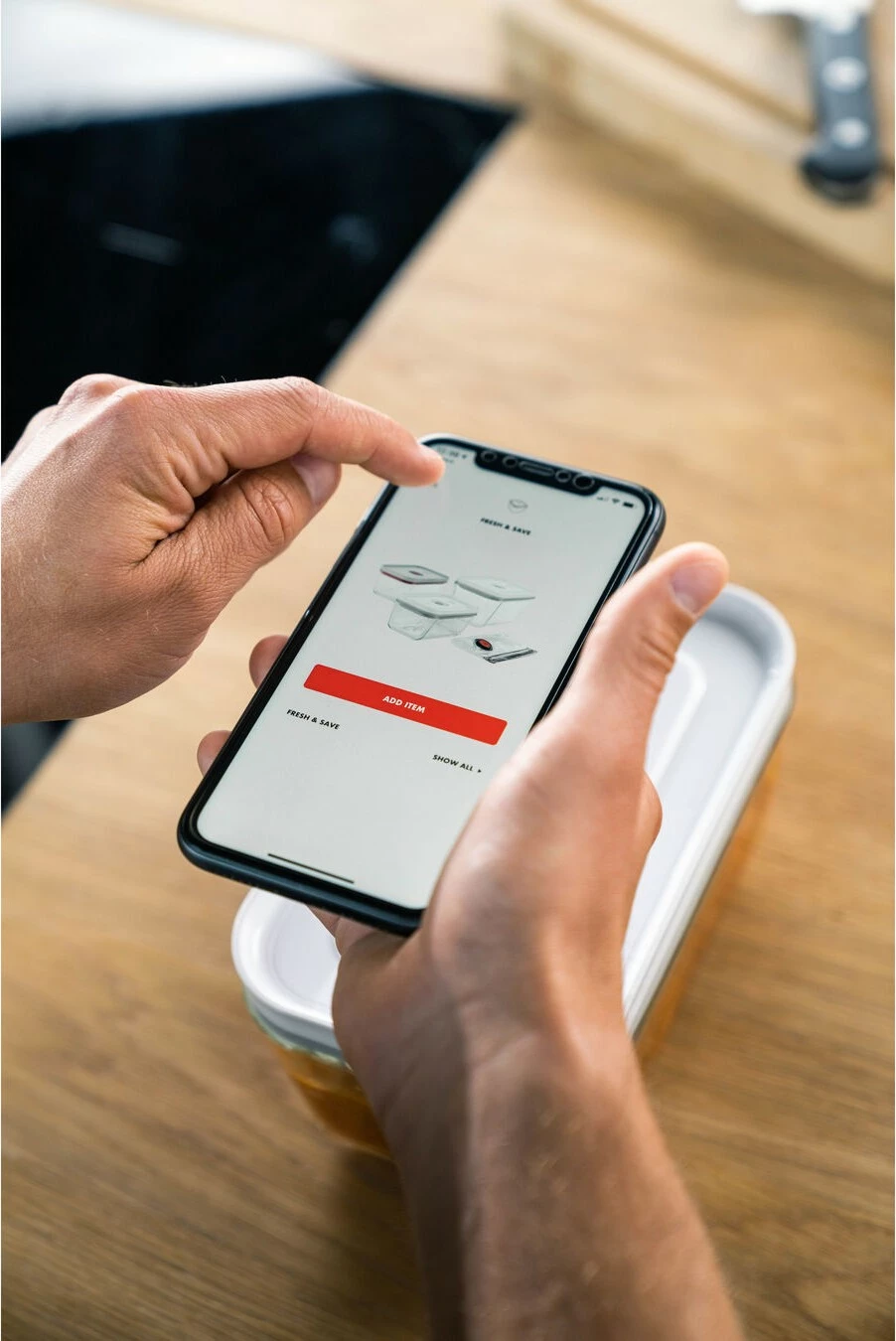 Vakumski aparat za živila Zwilling 36815-017-0, 2300 ml, plastika, moder