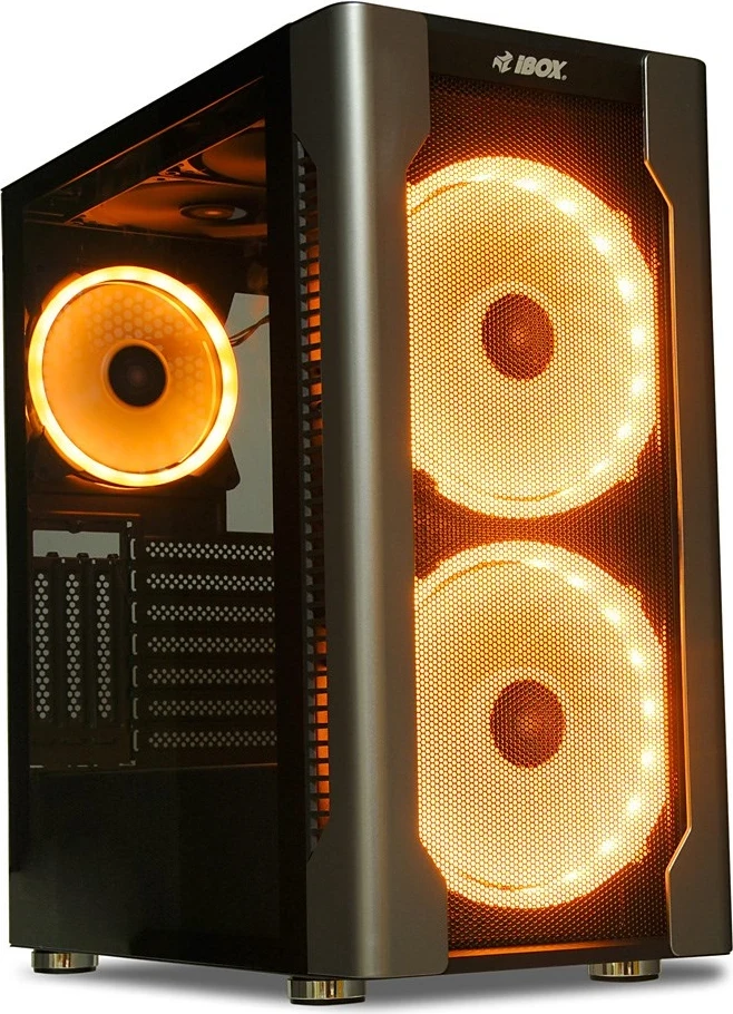 Ohišje za računalnik IBOX CHIRON ZH68, črno