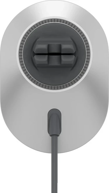 Brezžični polnilec za avto Belkin BoostCharge Pro WIC008BTGR-V2, 20 W, USB Type-C, srebrno/bele barve