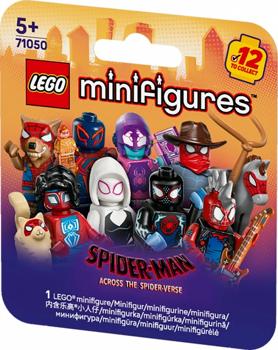 Set minifiguric LEGO Spider-Man Minifigures 71050, 36 kosov, plastika