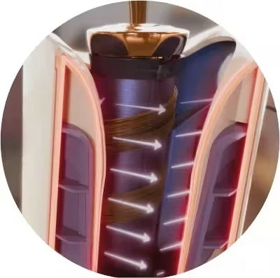 Avtomatska kodralna naprava SenseIQ 9000 BHB968/00, Philips, bela