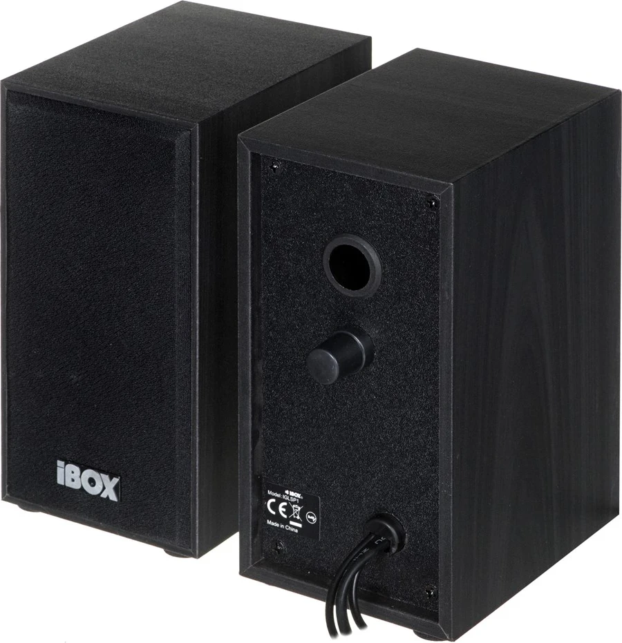 Stereo zvočniki I-BOX IGLSP1, črni