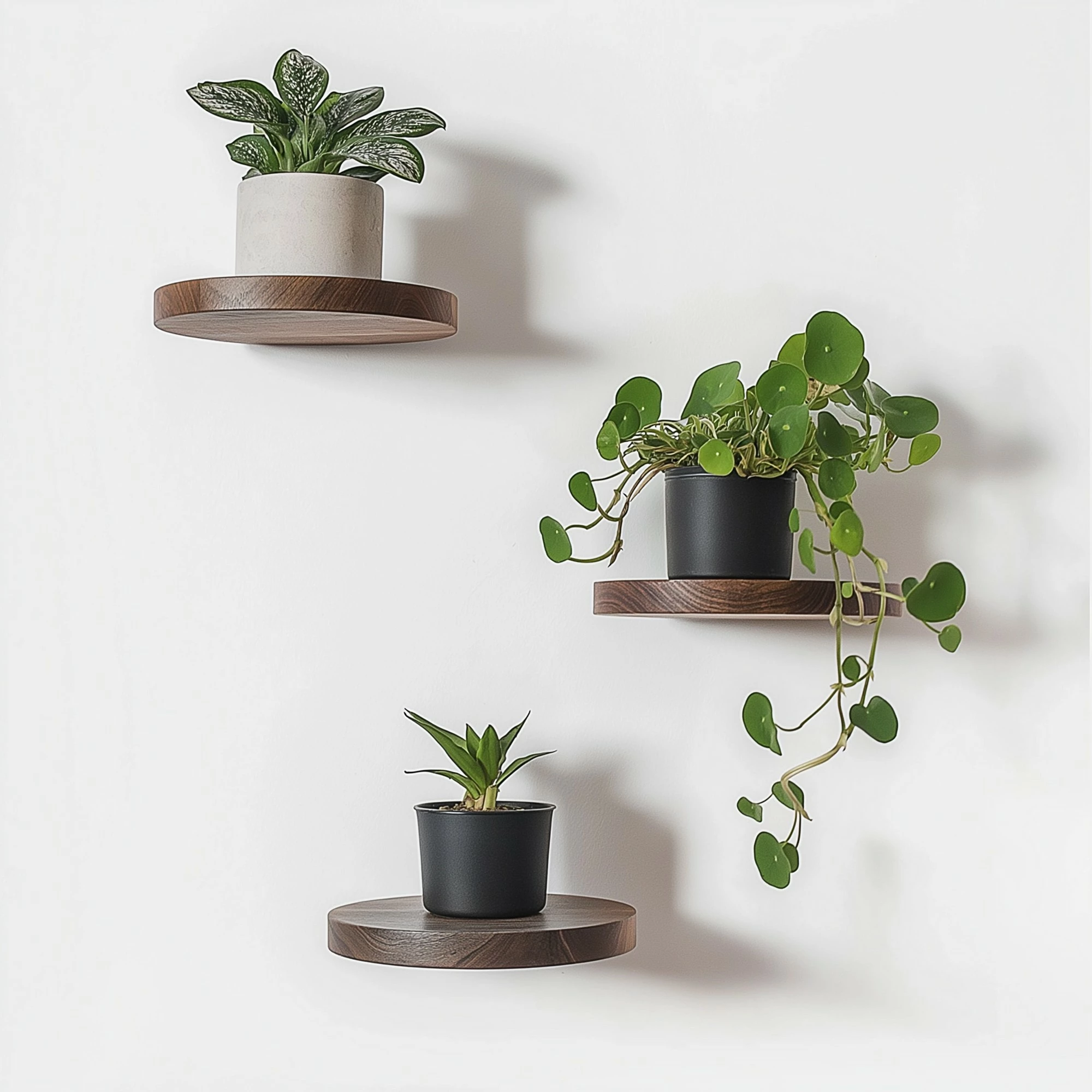 Set dekorativnih lesenih polic, Hanah Home, Raf283