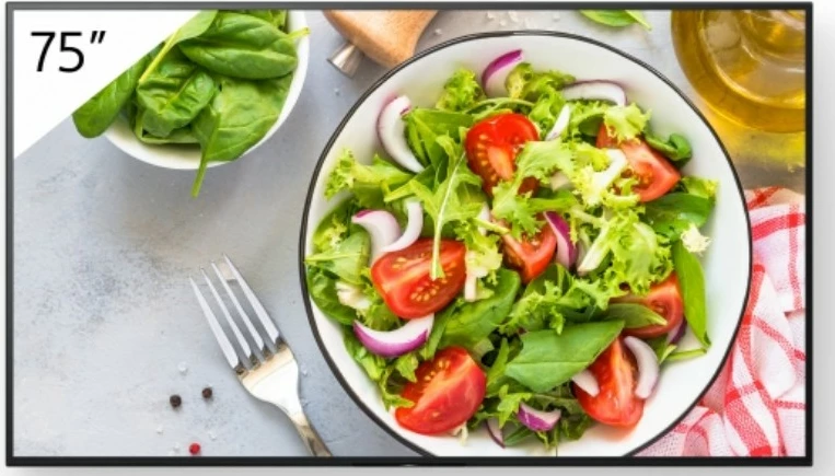 Velik zaslon 75 inč, 4K Ultra HD, LCD, Wi‑Fi, črn Sony FW-75BZ35L