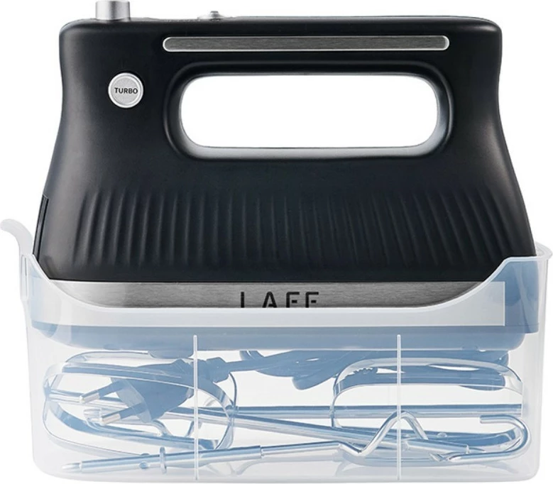 Ročni mešalnik Lafe Mix&Store LAFMIX47473, 500 W, 5 hitrosti, turbo, z 2 vrstama nastavkov in škatlo za shranjevanje, črn