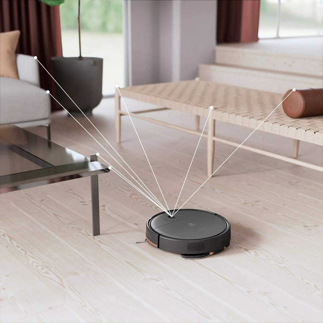 Robotski sesalnik Electrolux ER61UW1DG, 0,22 L, brez vrečke, črn