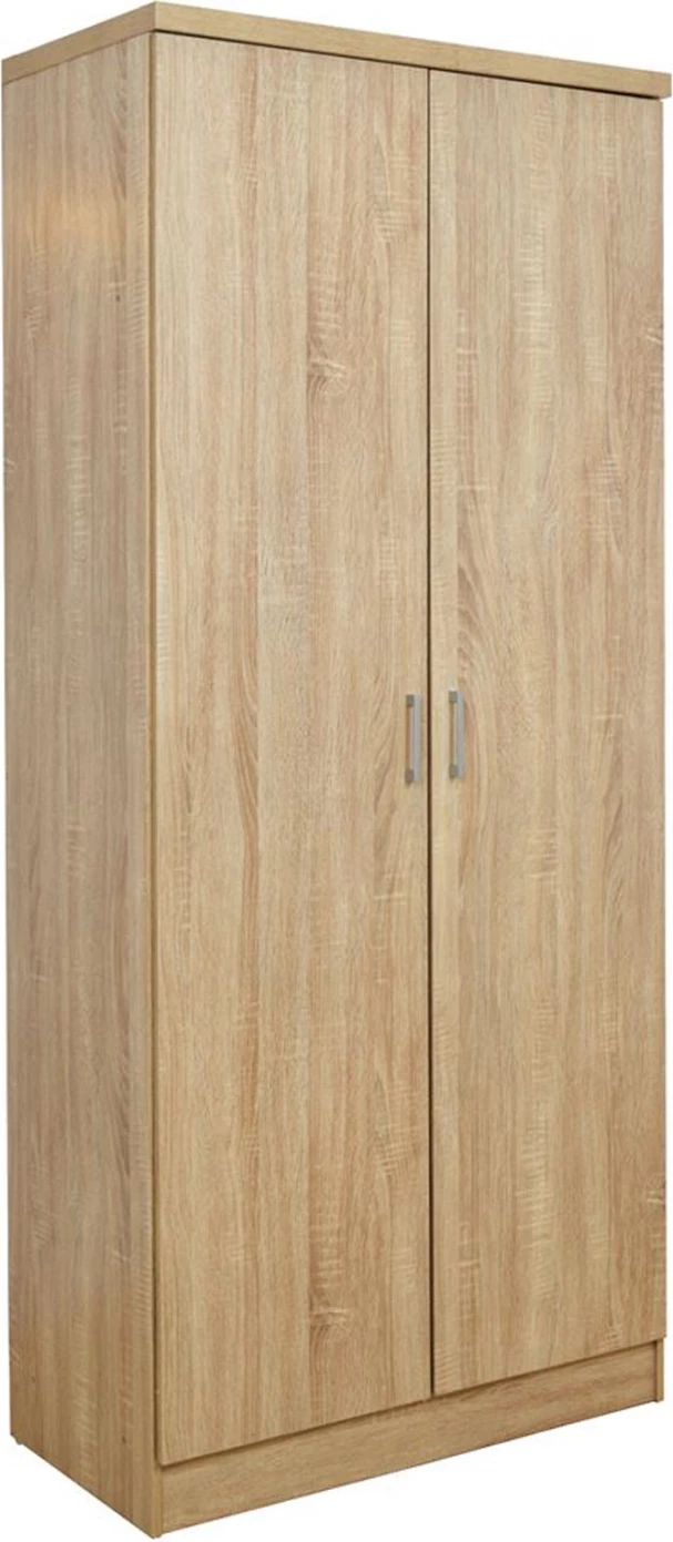 Garderobna omara 2 vrat z 3 policami FH337.02 Sonama 60x42x180