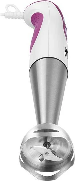 Ročni mešalnik, Lafe BRK-002A, 400 W, 2 hitrosti s Turbo funkcijo, rezilo iz nerjavečega jekla, vrč 700 ml, roza/bela