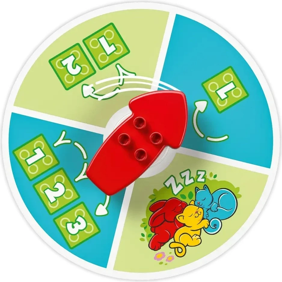 Igralni set LEGO DUPLO Hopsy's Castle Game, 47 kosov, večbarven