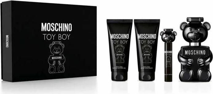 Eau de Parfum za moške Moschino Toy Boy set 4-delni, 100 ml