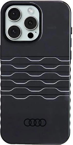 Ovitek z motivom Audi IML MagSafe za iPhone 15 Pro Max, črn