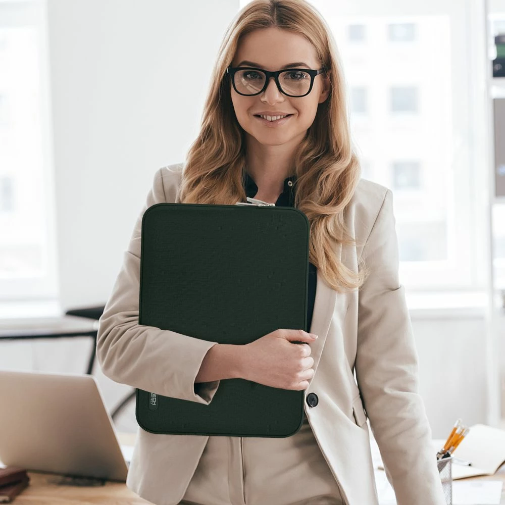 Zaščitni ovitek za prenosnik 15-16, Tech-Protect Sleevy, zelen