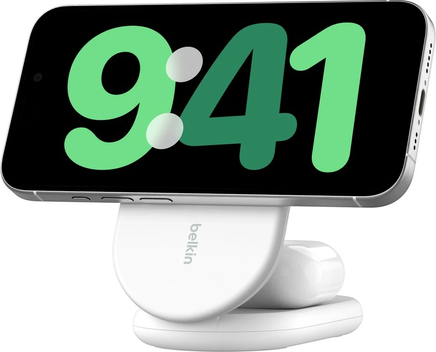 Brezžični polnilec 15W, Belkin BoostCharge, 1.5 m, bel