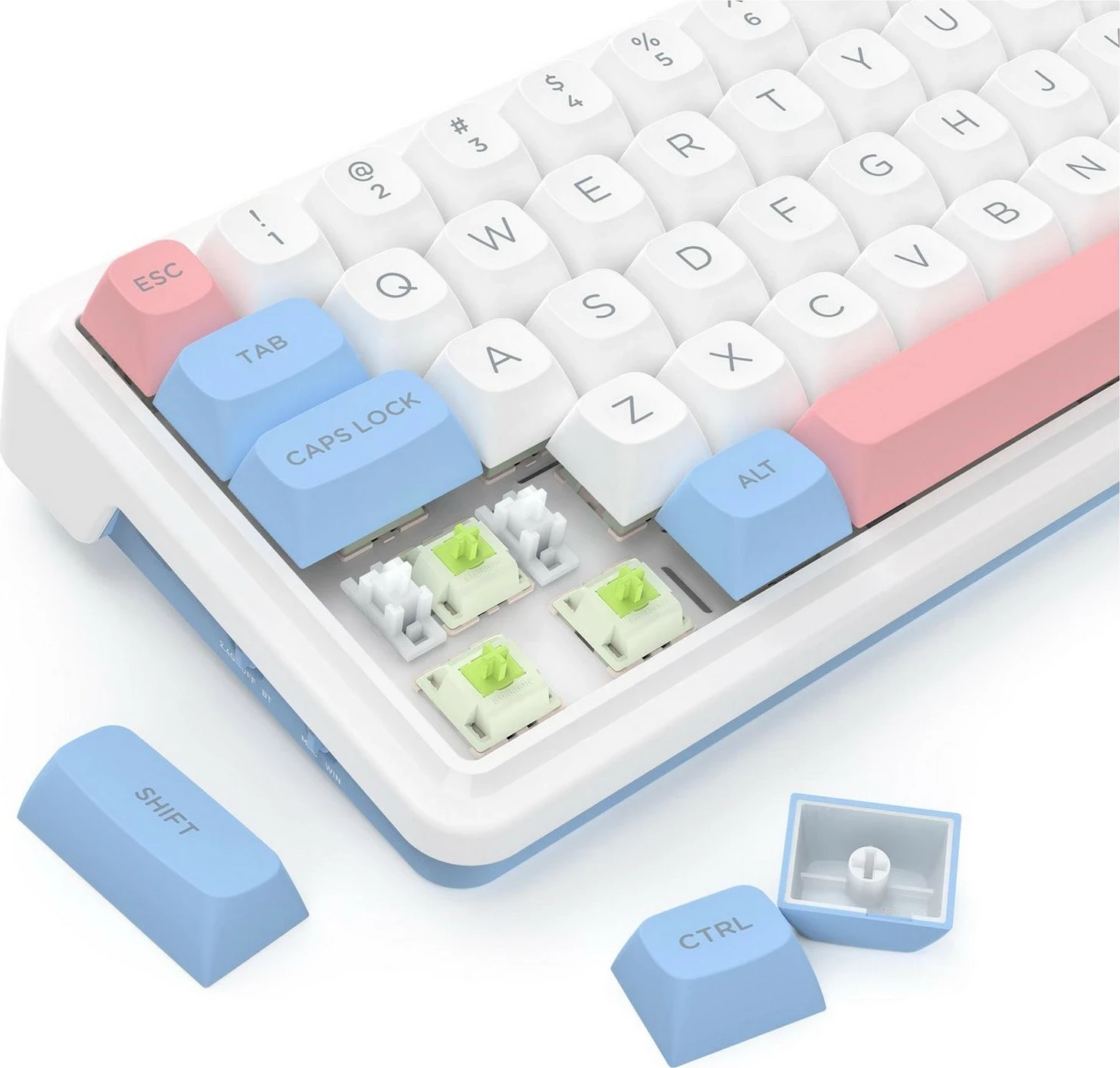 Mehanska tipkovnica, RGB, bela Redragon K709WBP-RGB-PRO