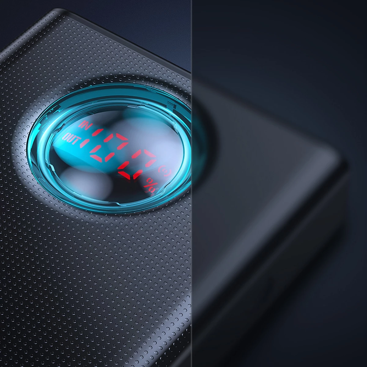 Prenosna baterija Baseus Amblight 30000mAh 65W, črna