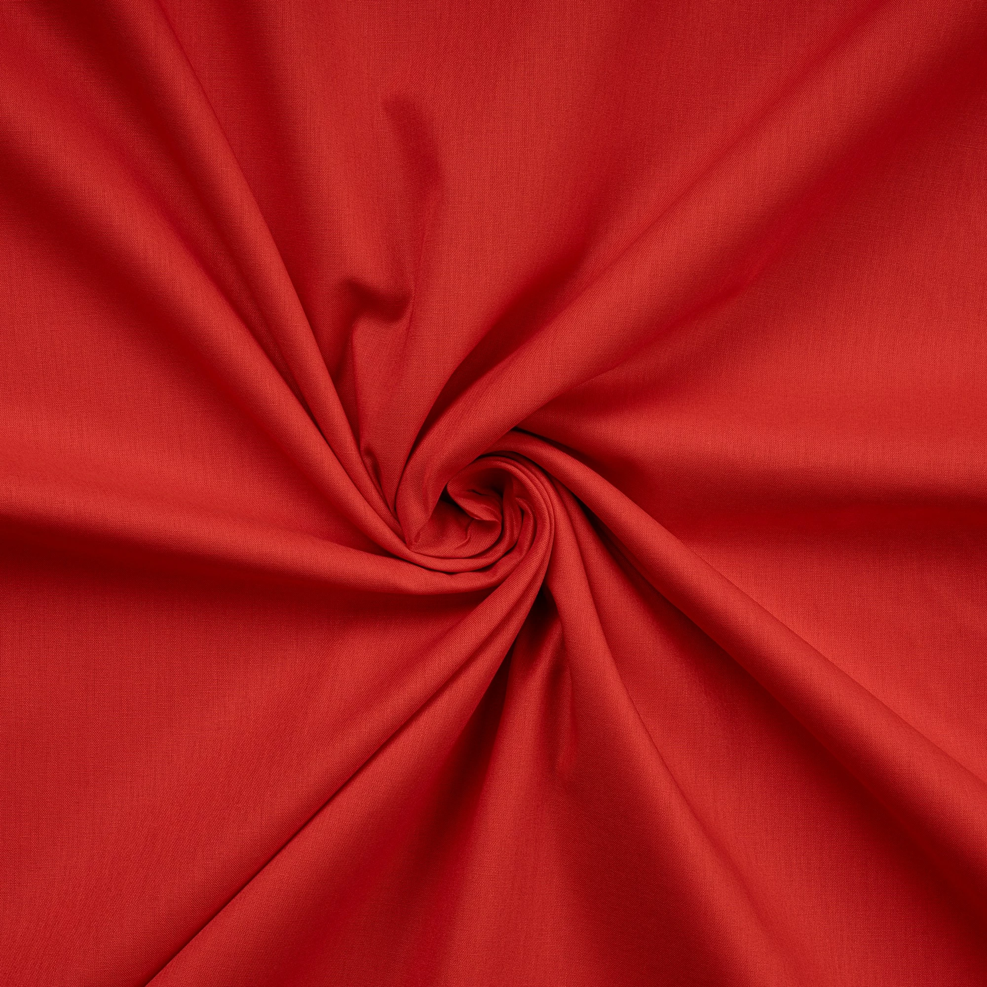 Prevleka za odejo Single XXL, ranforce 100% bombaž, rdeča, L'essentiel, 155x220 cm