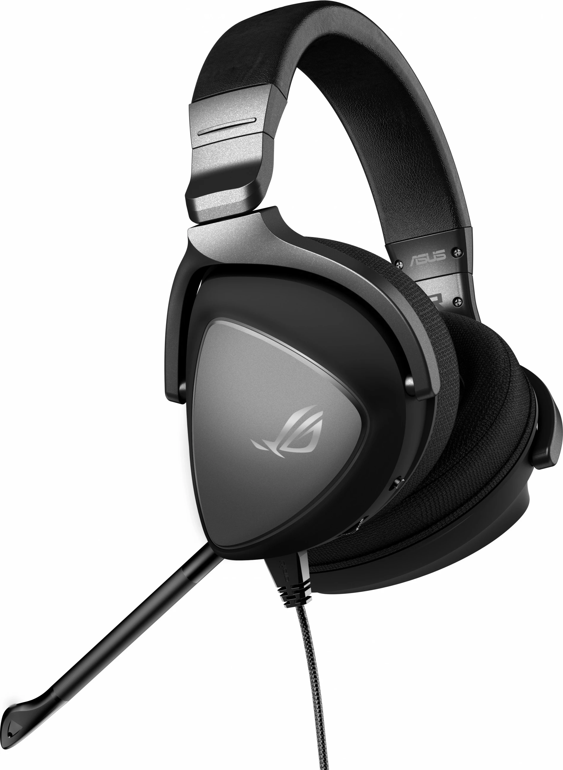 Gaming slušalke ROG Delta S ASUS, z žico, USB-C, AI mikrofon, 300 g, črne