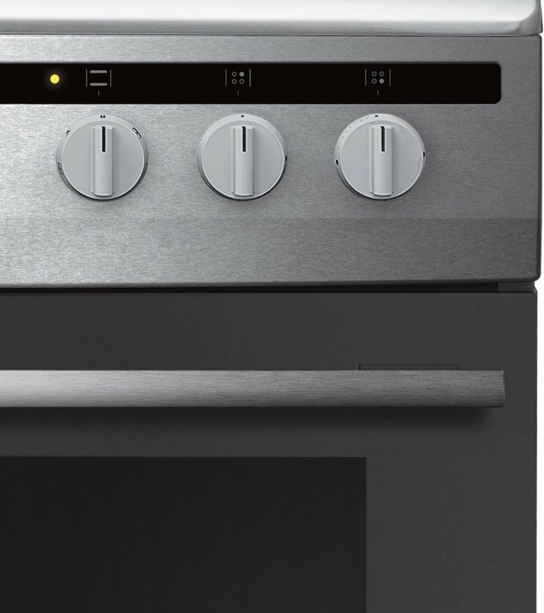 Pečica in kuhalna plošča Amica 617GES3.33HZpTaDpA(Xx) PIZZA, 65 L, inox, 4 kuhališča, plin in elektrika