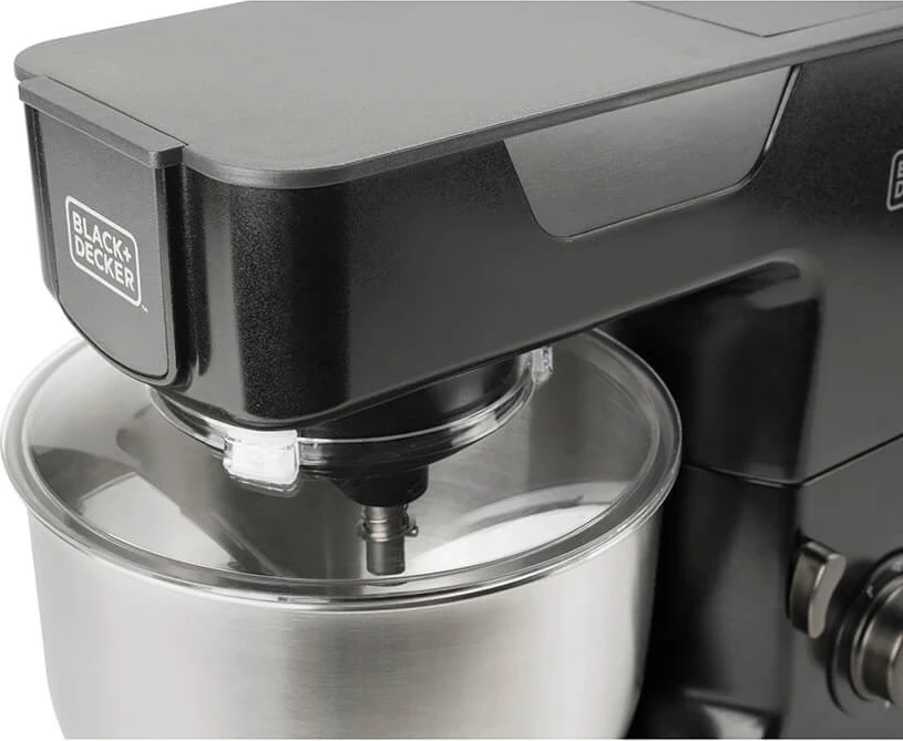 Procesor za hrano planetarni, BLACK+DECKER BXKM1000E, črn