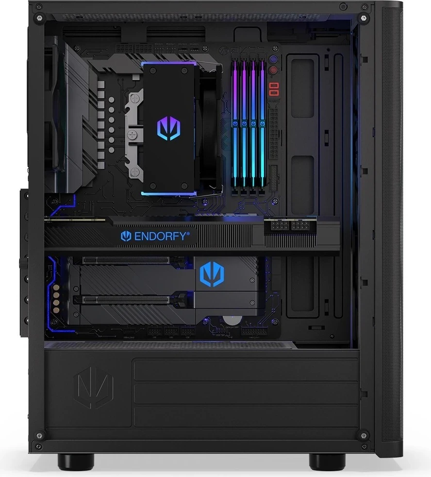 Procesorski hladilnik ENDORFY Ventum 200 Air, črn