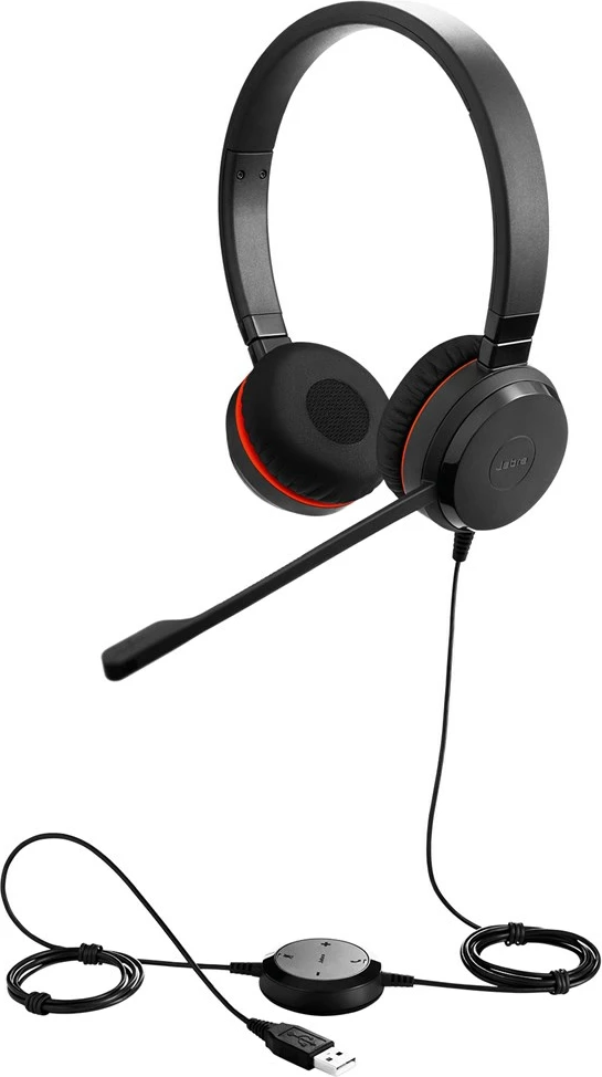 Slušalke Jabra EVOLVE 30 II UC Stereo, črne