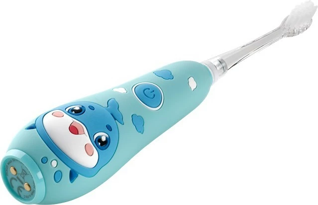 Sonična otroška električna zobna ščetka KIDO SMILE ZK3020, Concept, 4 nastavki, modra