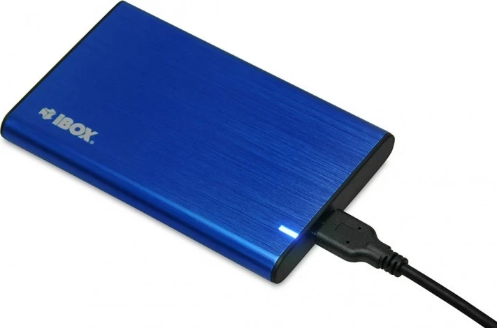 Konzola za SSD/HDD iBox 2,5", modra