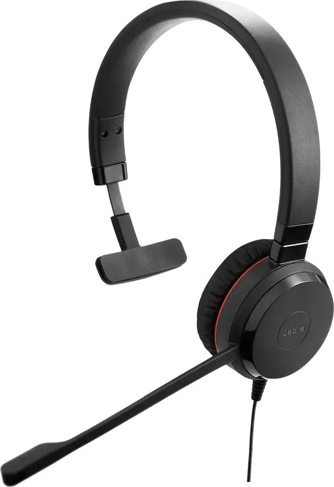 Slušalke z mikrofonom Jabra Evolve2 30 II UC, stereo, USB-A in USB-C, črne