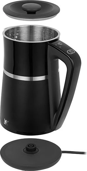 Električna džezva z regulacijo temperature, Lafe CEG020, 1,7 L, črna