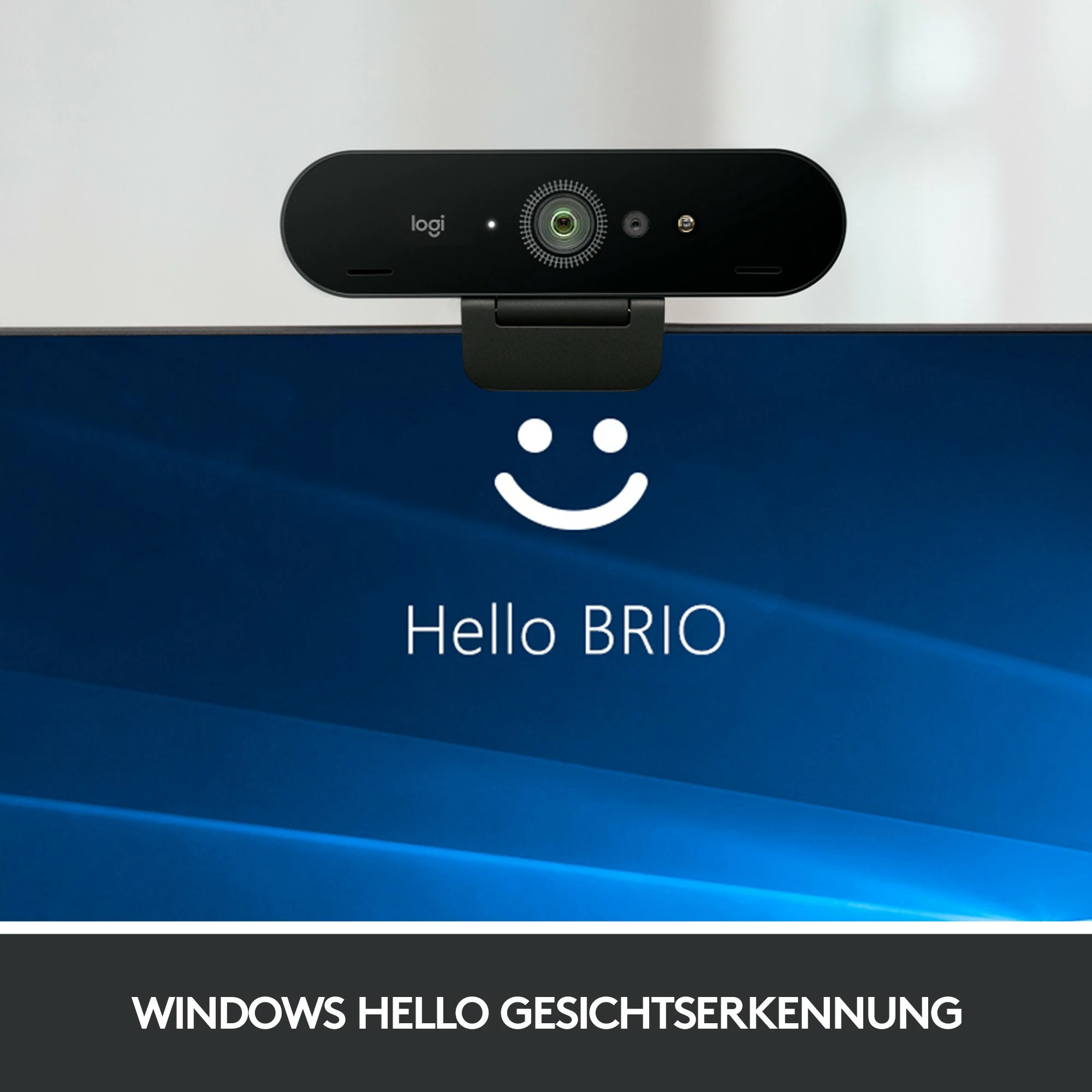 4K spletna kamera BRIO STREAM Logitech, 4096 x 2160 pix, Full HD, 90 fps, črna