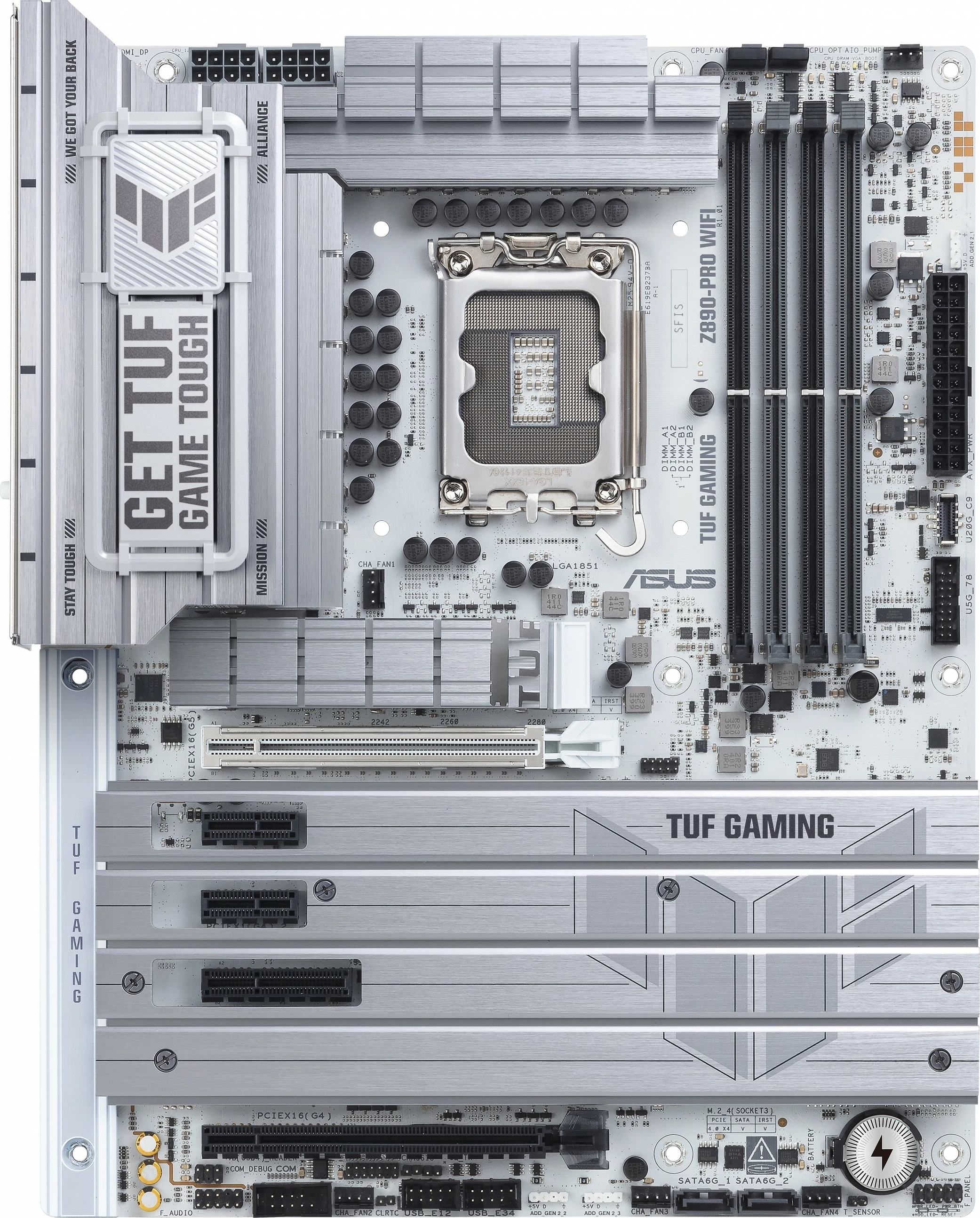 Matična plošča TUF GAMING Z890-PRO WIFI ASUS, Intel LGA 1851, DDR5, 192 GB Matična plošča TUF GAMING Z890-PRO WIFI ASUS, Intel LGA 1851, DDR5, 192 GB