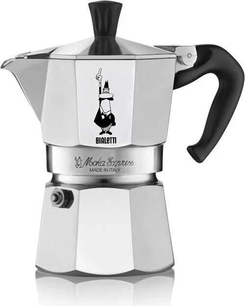 Kavni aparat Moka Express Moka Bialetti, 0,23 L, alumin
