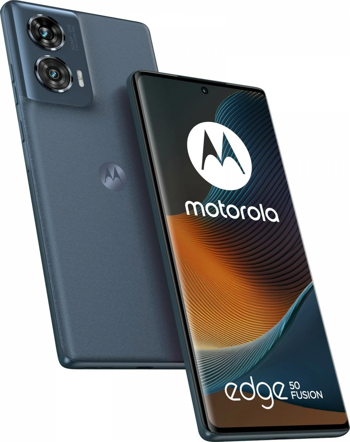Pametni telefon Motorola Edge 50 Fusion, 8/256 GB, Forest Blue