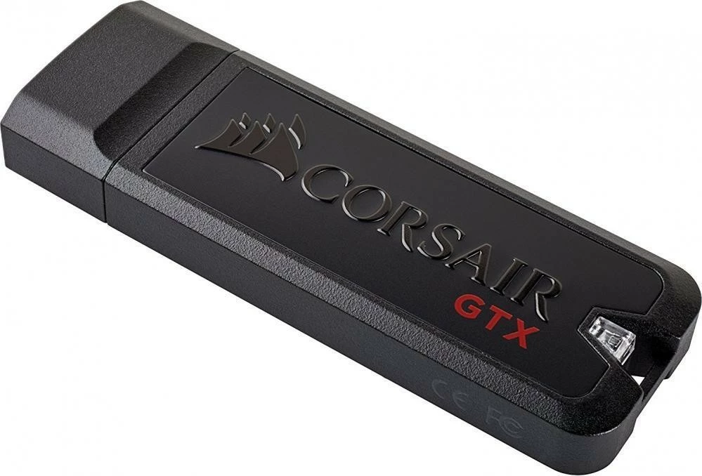 USB ključ 256 GB Voyager GTX Corsair, USB 3.1, črn