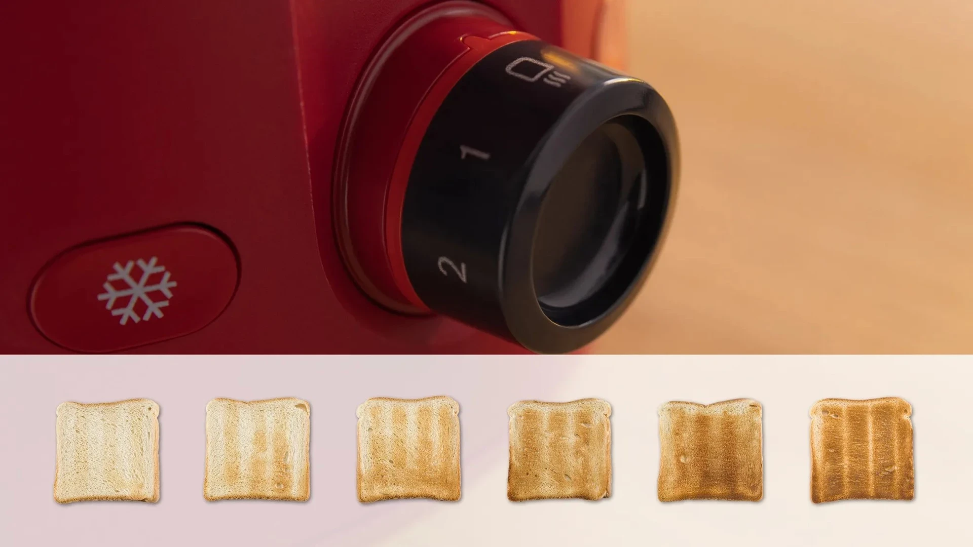 Toster Bosch TAT2M124, rdeč