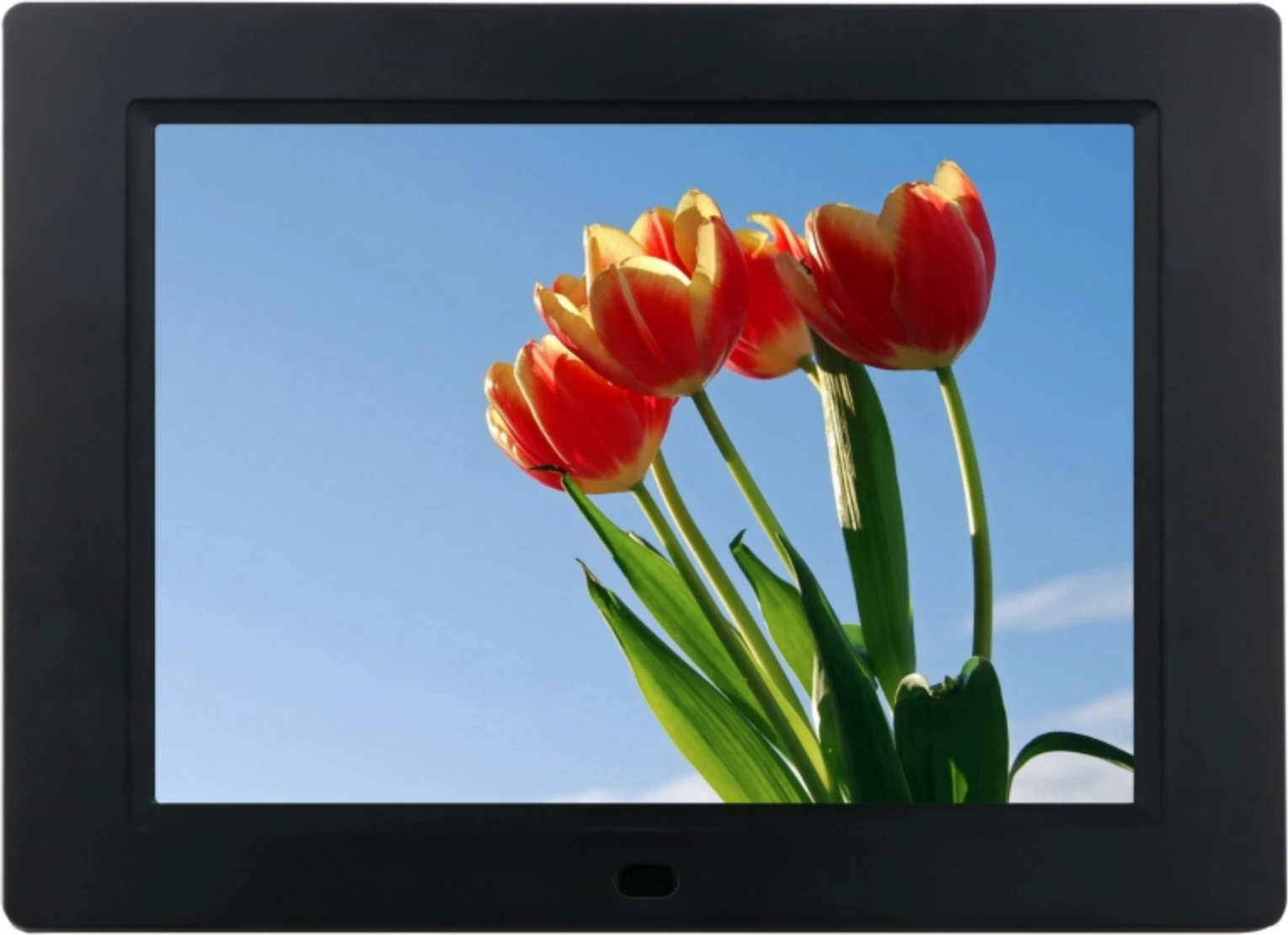 Digitalna okvir za fotografije 8 inch, LED, 1024x768, Full HD video, Braun DigiFrame 857, črn