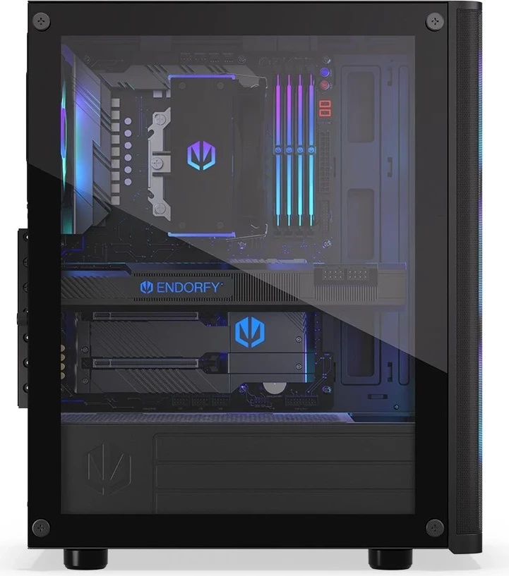 Kasa Endorfy Ventum 200 ARGB, črna