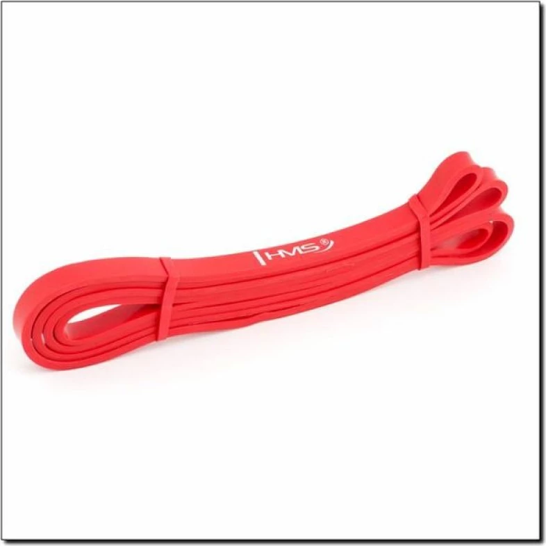 Elastični trak za vadbo HMS GU05, rdeč