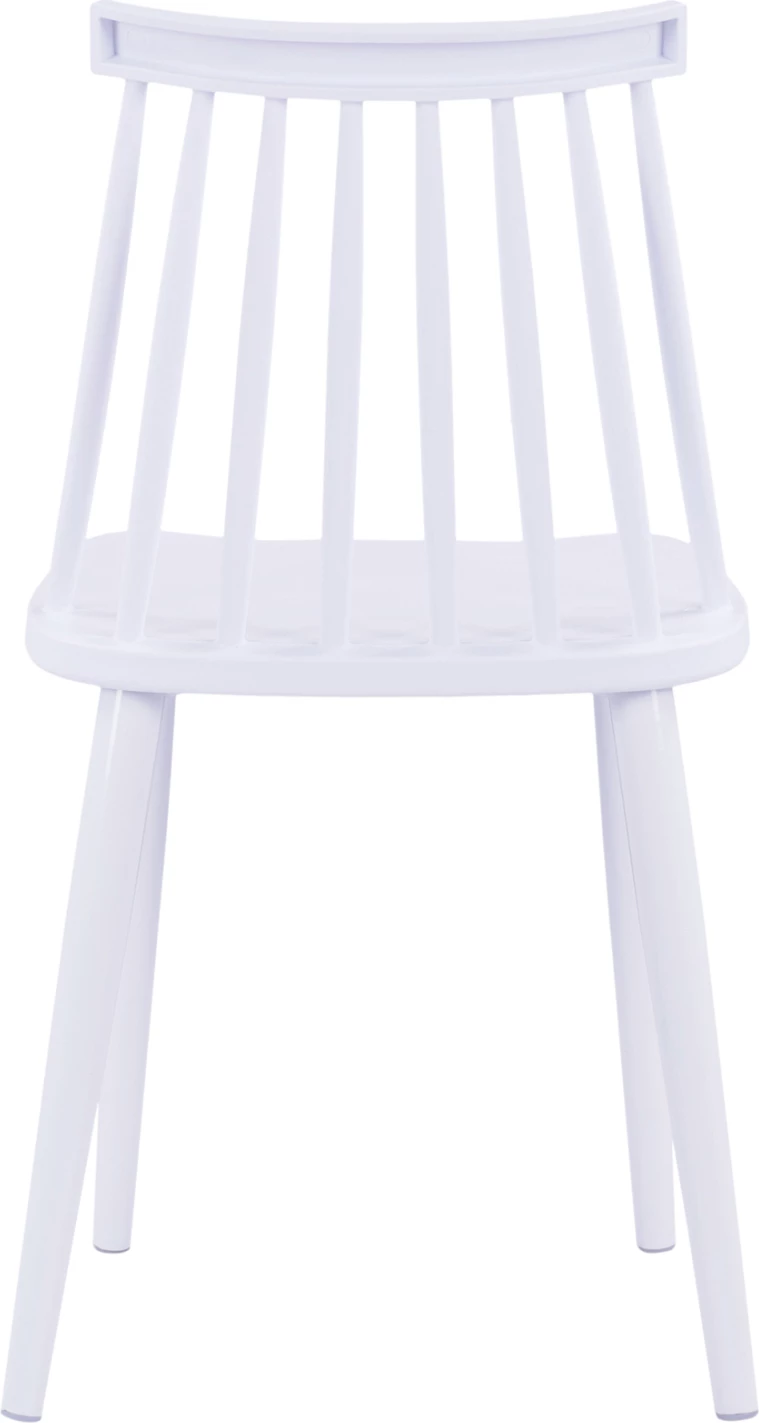 Jedilni stol FH8052.11 Vanessa bel z belimi kovinskimi nogami 43x46,5x82 cm, set 4 kosov