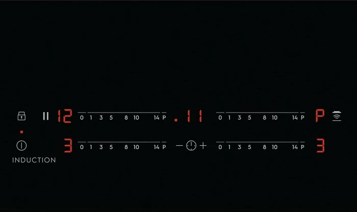 Indukcijska plošča Electrolux CIT61443 Slim H2H, 4 kuhališča, na dotik, črna