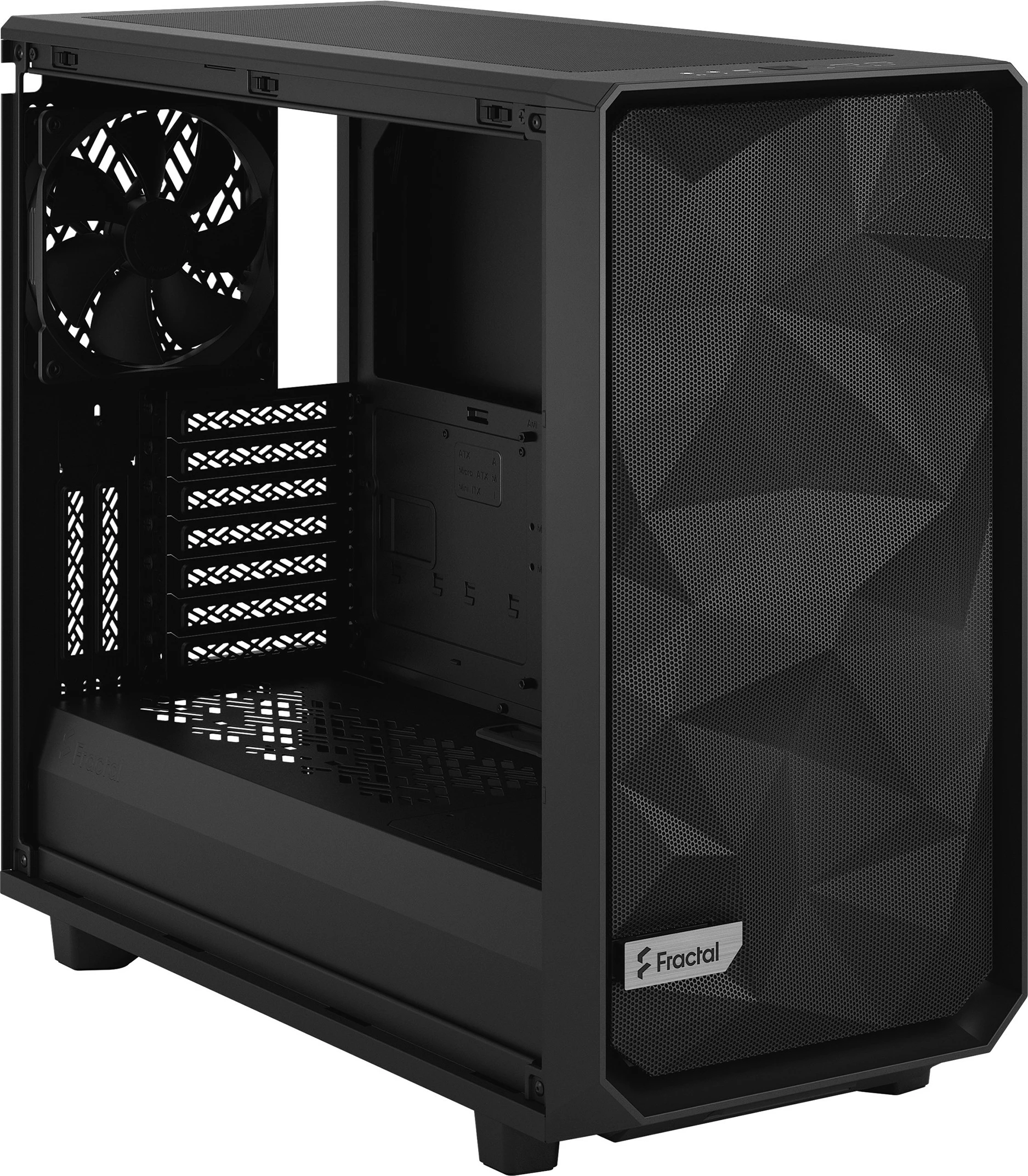 Ohišje Meshify 2 Fractal Design, Tower, ATX, EATX, micro ATX, Mini-ITX, črno
