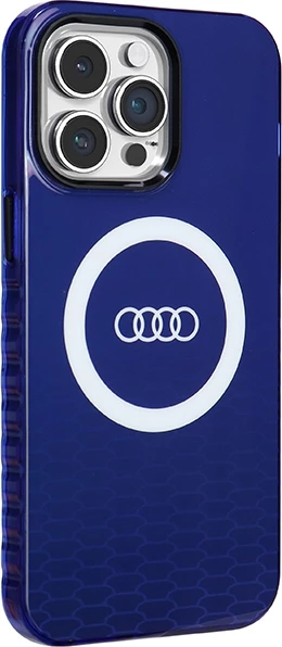Ovitek Audi IML Big Logo MagSafe za iPhone 14 Pro Max, moder