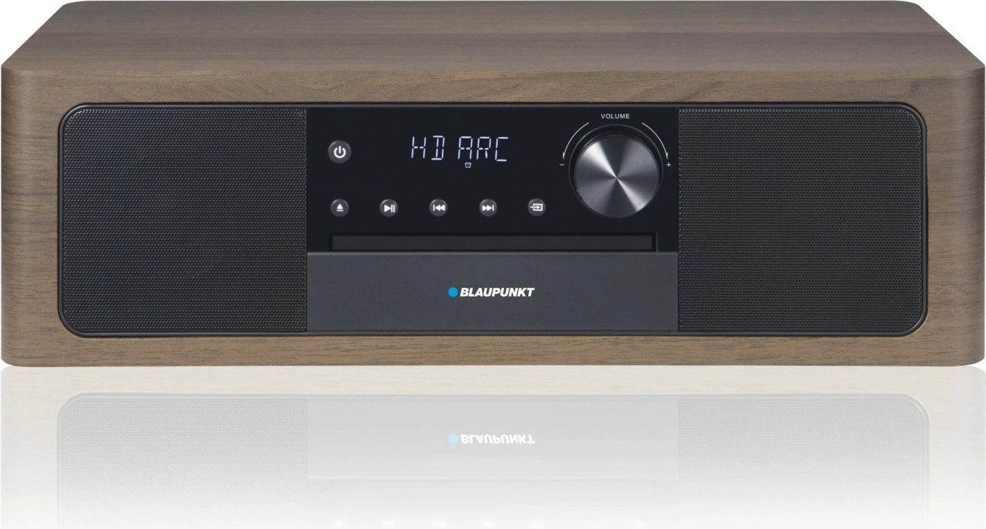 Mikro HiFi, Blaupunkt MS22BT, Bluetooth, HDMI ARC, CD/MP3/USB/AUX, barva lesa