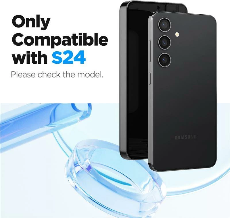 Kaljeno zaščitno steklo Spigen Glas.tR EZ Fit za Samsung Galaxy S24/S25, 2 kosa